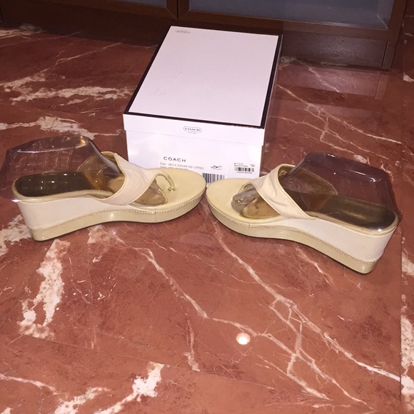 Coach wedge sandals - Picture 6 of 6